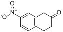 7-硝基-3,4-二氢-1H-2-萘酮分子式结构图