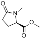 1-甲基-5-氧代-D-脯氨酸甲酯;(R)-1-甲基-5-吡咯烷酮-2-羧酸甲酯分子式结构图