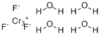 氟化铬;四水三氟化铬分子式结构图