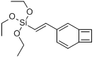 4-三乙氧硅基乙烯基苯并环丁烯分子式结构图