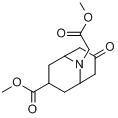 3-甲氧羰基-7-氧代-9-氮杂二环[3,3,1]壬烷-9-乙酸甲酯分子式结构图