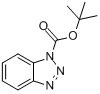 1-叔丁氧羰基苯并三唑分子式结构图