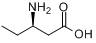 (R)-3-氨基戊酸分子式结构图