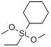 环己基乙基二甲氧基硅烷分子式结构图