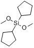 二环戊基二甲氧基硅烷分子式结构图