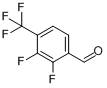 2,3-二氟-4-(三氟甲基)苯甲醛分子式结构图