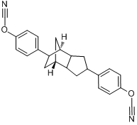 聚双环戊二烯双酚氰酸酯分子式结构图