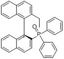 (S)-(-)-2-(二苯基磷酰)-2'-乙基-1,1'-联萘分子式结构图