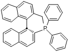 R-(+)-1,1'-联萘-2'-乙基-2-二苯膦分子式结构图