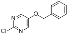 2-氯-5-(苯甲氧基)嘧啶分子式结构图