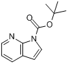 1-Boc-7-氮杂吲哚;7-氮杂吲哚-1-甲酸叔丁酯分子式结构图