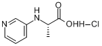 3-(3-吡啶基)-L-丙氨酸盐酸盐分子式结构图