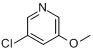 3-氯-5-甲氧基吡啶分子式结构图
