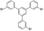 1,3,5-三(3-溴苯基)苯分子式结构图