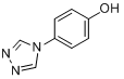 4-(4-羟基苯基)-1,2,4-三唑分子式结构图