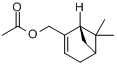 (1S)-6,6-二甲基二环[3.1.1]庚-2-烯-2-基甲醇乙酸酯分子式结构图