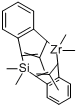 rac-二甲基硅基双(2-甲基茚基)二甲基锆分子式结构图