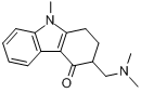 3-[(二甲基氨基)甲基]-9-甲基-1,2,3,9-四氢-4H-咔唑-4-酮分子式结构图