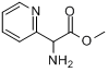 2-氨基-2-(吡啶-2-基)乙酸甲酯分子式结构图