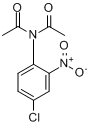 N-乙酰基-N-(4-氯-2-硝基苯基)乙酰胺分子式结构图