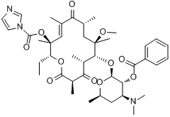 泰利霉素中间体(7A)分子式结构图