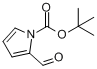 2-醛基吡咯-1-甲酸叔丁酯分子式结构图