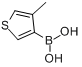 4-甲基-3-噻吩硼酸分子式结构图