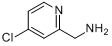 4-氯-2-吡啶甲胺分子式结构图