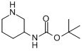 N-Boc-3-氨基哌啶;1-叔丁氧羰基-3-氨基哌啶分子式结构图