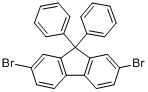 2,7-二溴-9,9-二苯基芴分子式结构图