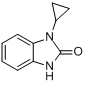 1-环丙基-1,3-二氢-2H-苯并咪唑-2-酮分子式结构图