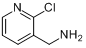 (2-氯吡啶-3-基)甲胺分子式结构图