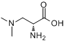 3-(N,N-二甲基氨基)-D-丙氨酸分子式结构图