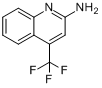 4-三氟甲基-2-氨基喹啉分子式结构图