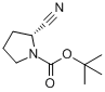 (R)-1-Boc-2-氰基吡咯烷;(R)-N-叔丁氧羰基-2-氰基吡咯烷分子式结构图