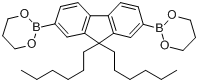 9,9-二己基芴-2,7-二硼酸二(1,3-丙二醇)酯分子式结构图