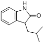 3-异丁基-1,3-二氢吲哚-2-酮分子式结构图