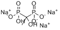 (1-羟亚乙基)双膦酸三钠盐分子式结构图
