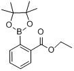 2-乙氧羰基苯硼酸频哪醇酯分子式结构图