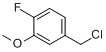 3-甲氧基-4-氟苄氯分子式结构图