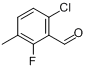 6-氯-2-氟-3-甲基苯甲醛分子式结构图