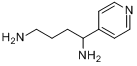 1-吡啶-4-基-1,4-丁二胺分子式结构图