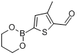 5-甲酰基-4-甲基噻吩-2-硼酸1,3-丙二醇酯分子式结构图