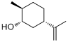 (1α,2β,5α)-2-甲基-5-(1-甲基乙烯基)-环己烷-1-醇分子式结构图