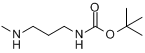 2-(甲基氨基)丙基氨基甲酸叔丁酯分子式结构图