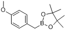 4-甲氧基苄基硼酸频哪醇酯分子式结构图