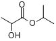 (S)-(-)-乳酸异丙酯;2-羟基丙酸-1-甲基乙基酯分子式结构图