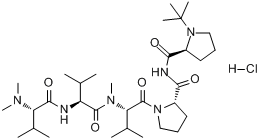 Tasidotin盐酸盐分子式结构图