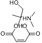 (2Z)-2-丁烯二酸-2-二甲氨基-2-甲基-1-丙醇酯分子式结构图