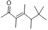 (Z)-3,4,5,6,6-五甲基-3-庚烯-2-酮分子式结构图